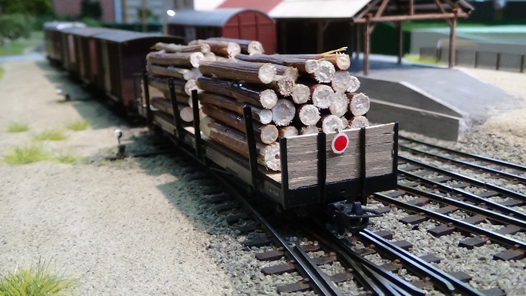 Zug mit Zugschlussscheibe