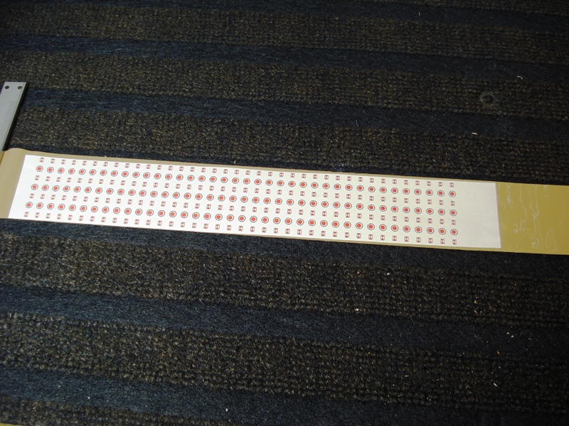 Zugschlussscheiben aufkleben