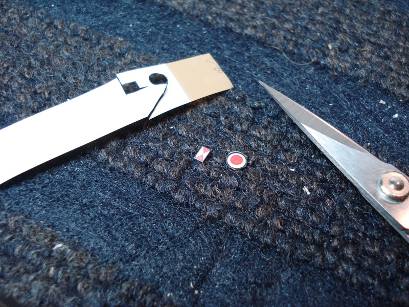 ausgeschnittene Zugschlussscheibe