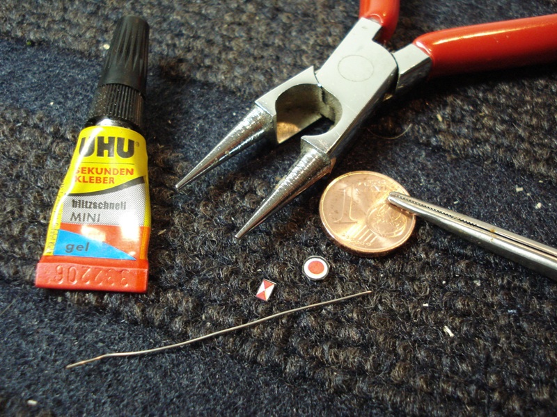 Haken f�r Zugschlussscheibe