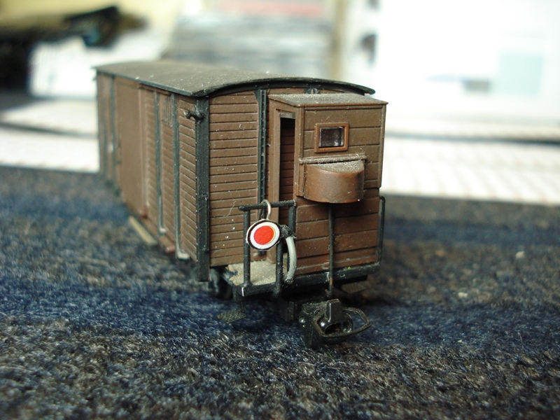 Zugschlussscheibe an Bremsb�hne