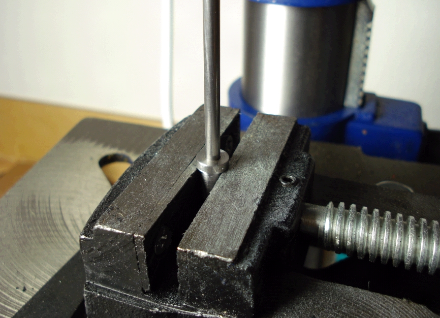 Stanzwerkzeug ausgerichtet