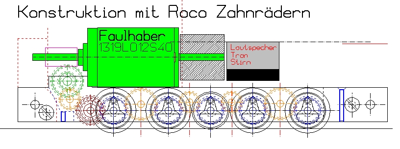 Getriebe mit Fauli 1319