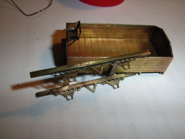 Wagenkasten und Rahmen