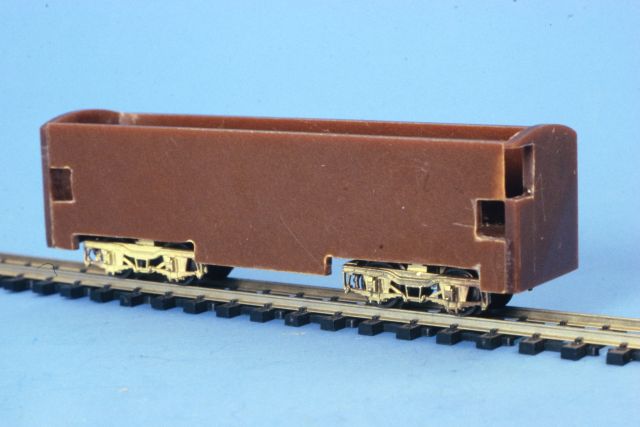 Der Kern des MD-410 mit Drehgestellen