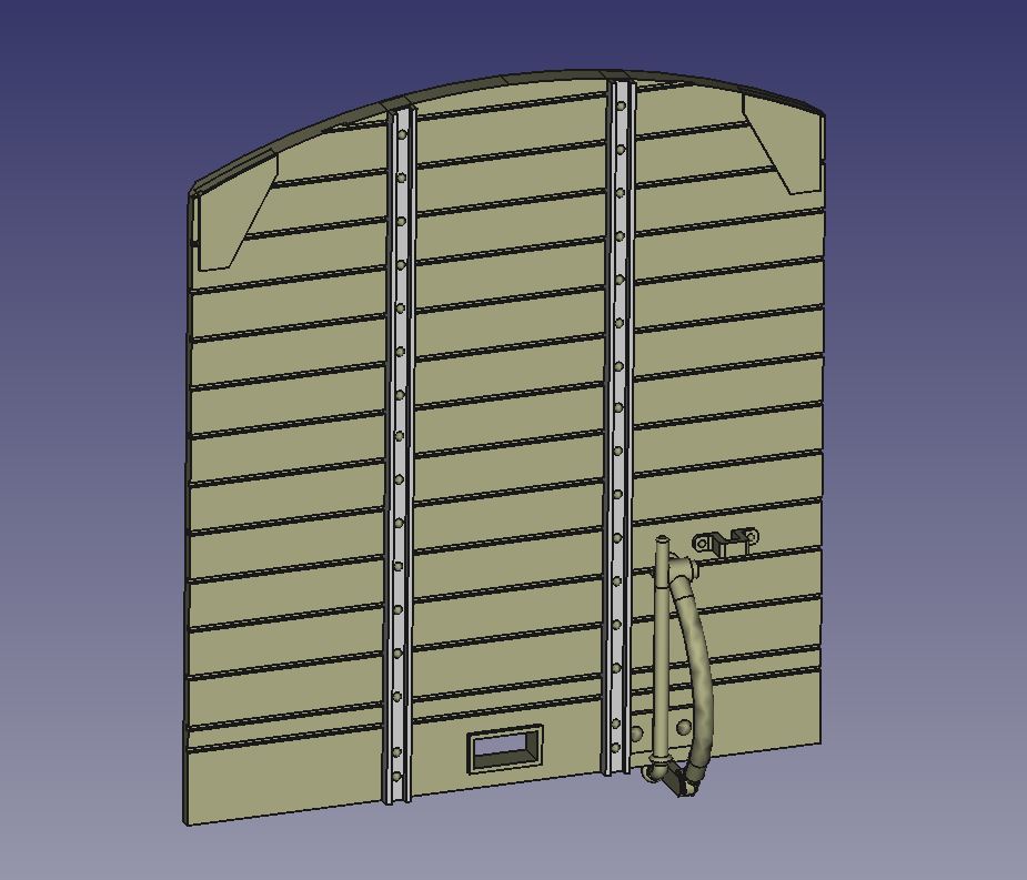 MD-419 Stirnwand