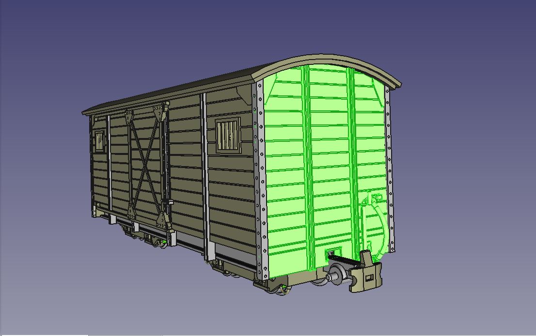 MD-419 Stirnwand