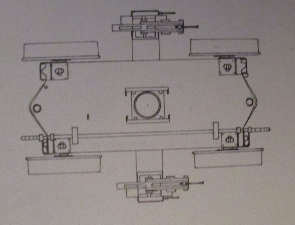 Zeichnung im Buch, Draufsicht