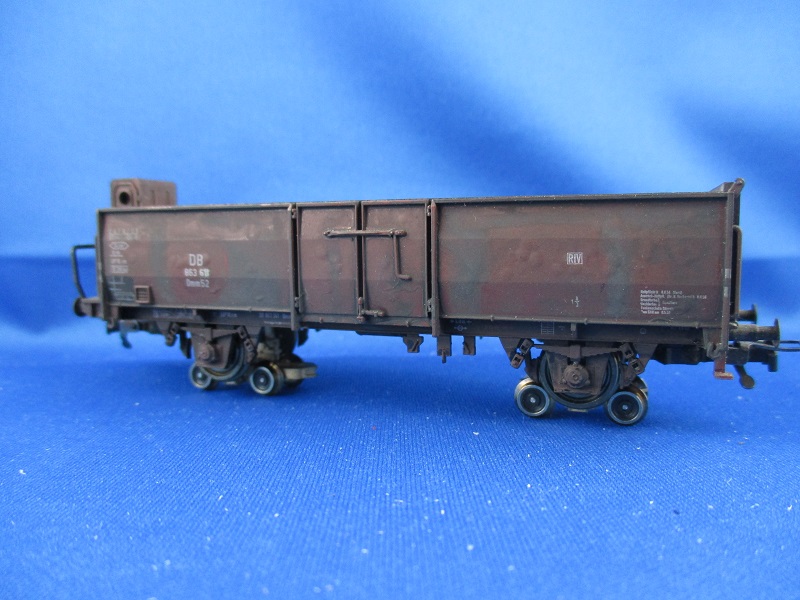 gegossene Rollbcke mit RP25 Wagen