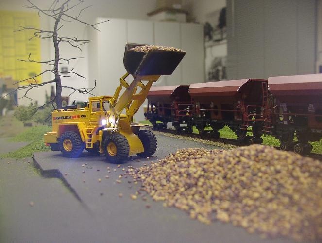 maximale Ladehhe des Radladers