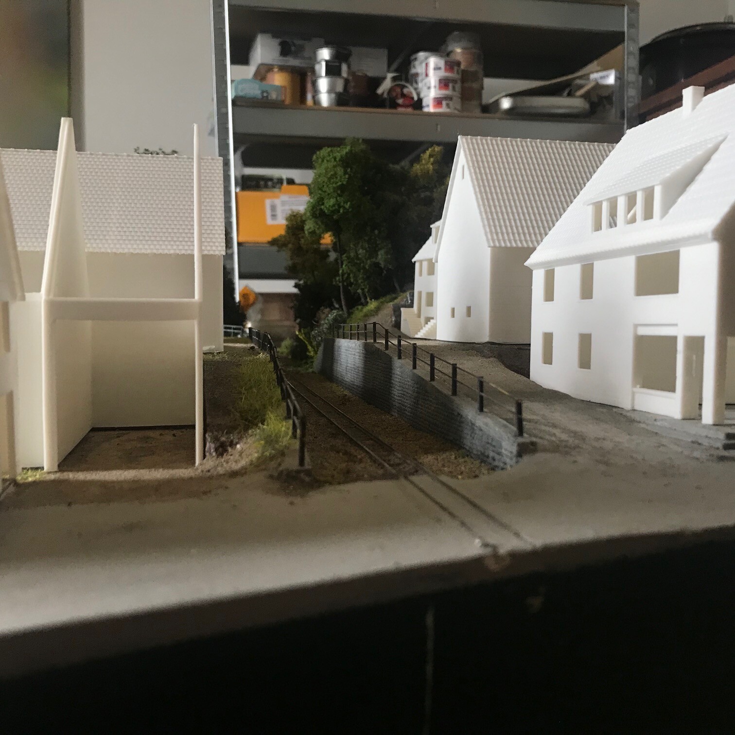 Einschnitt Geb�ude