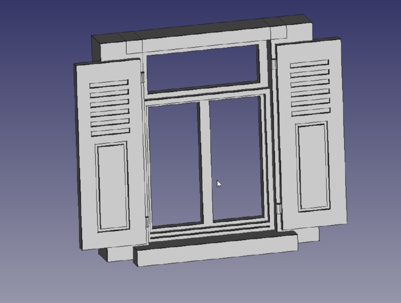 Fenster der Geb�ude
