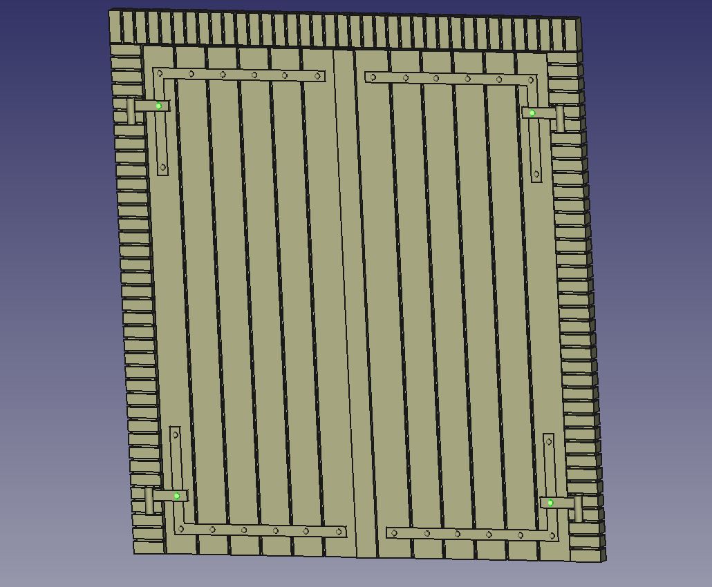 Tor der Buswerkstatt