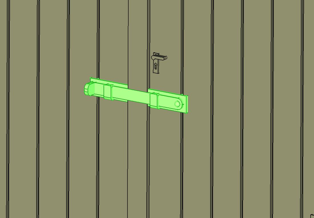 Tor der Buswerkstatt