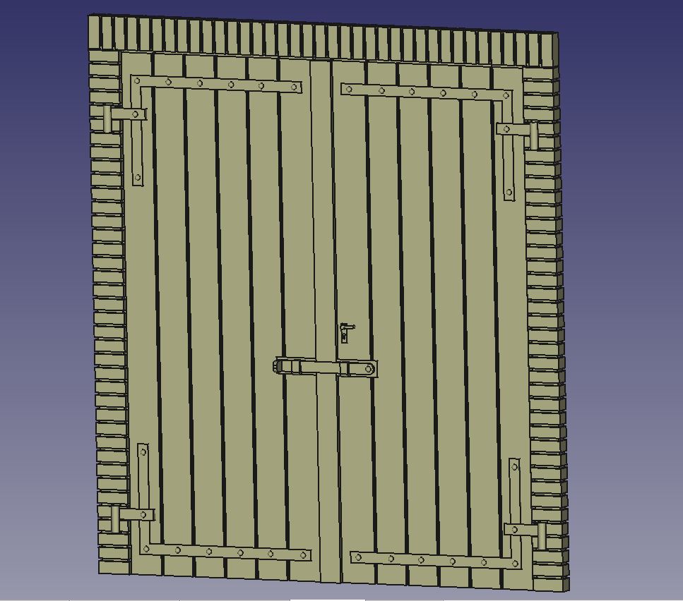 Tor der Buswerkstatt
