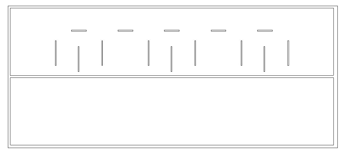 die schwarzen Schnittlinien