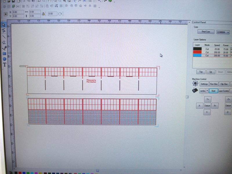 Zeichnung des Geb�udes