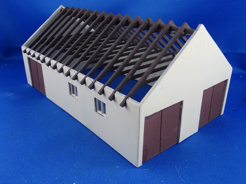 Geb�ude im Drucker