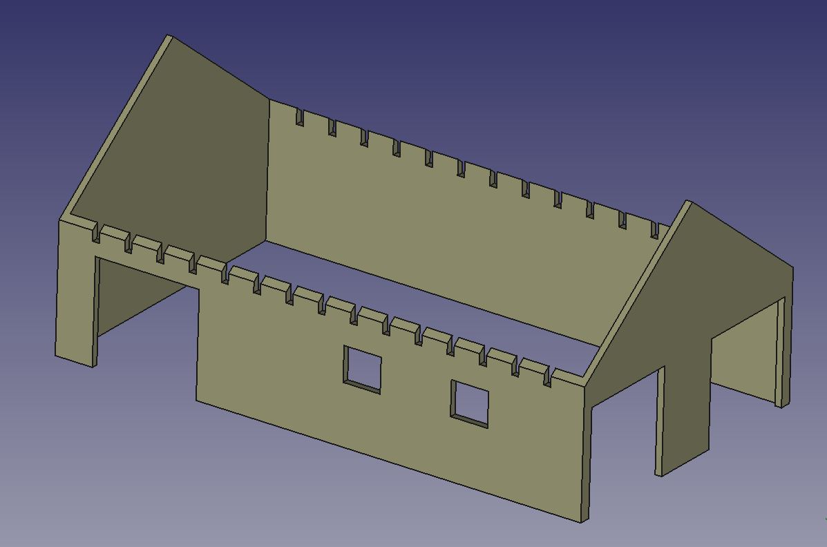 Garage D�rzbach Konstruktion