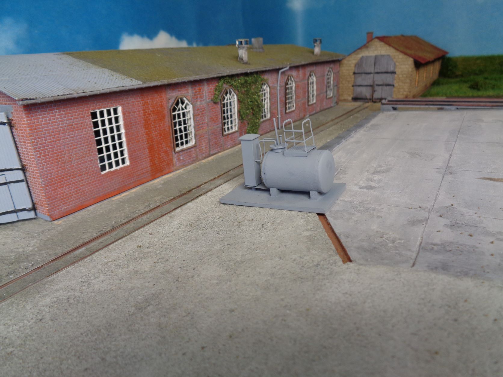 Tankstelle von Spieth