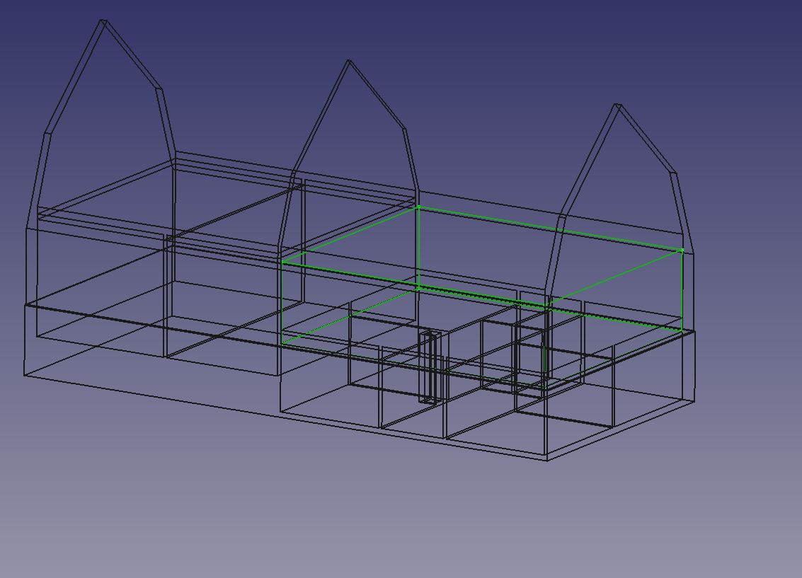 Zimmerei mit Wohnhaus Konstruktion