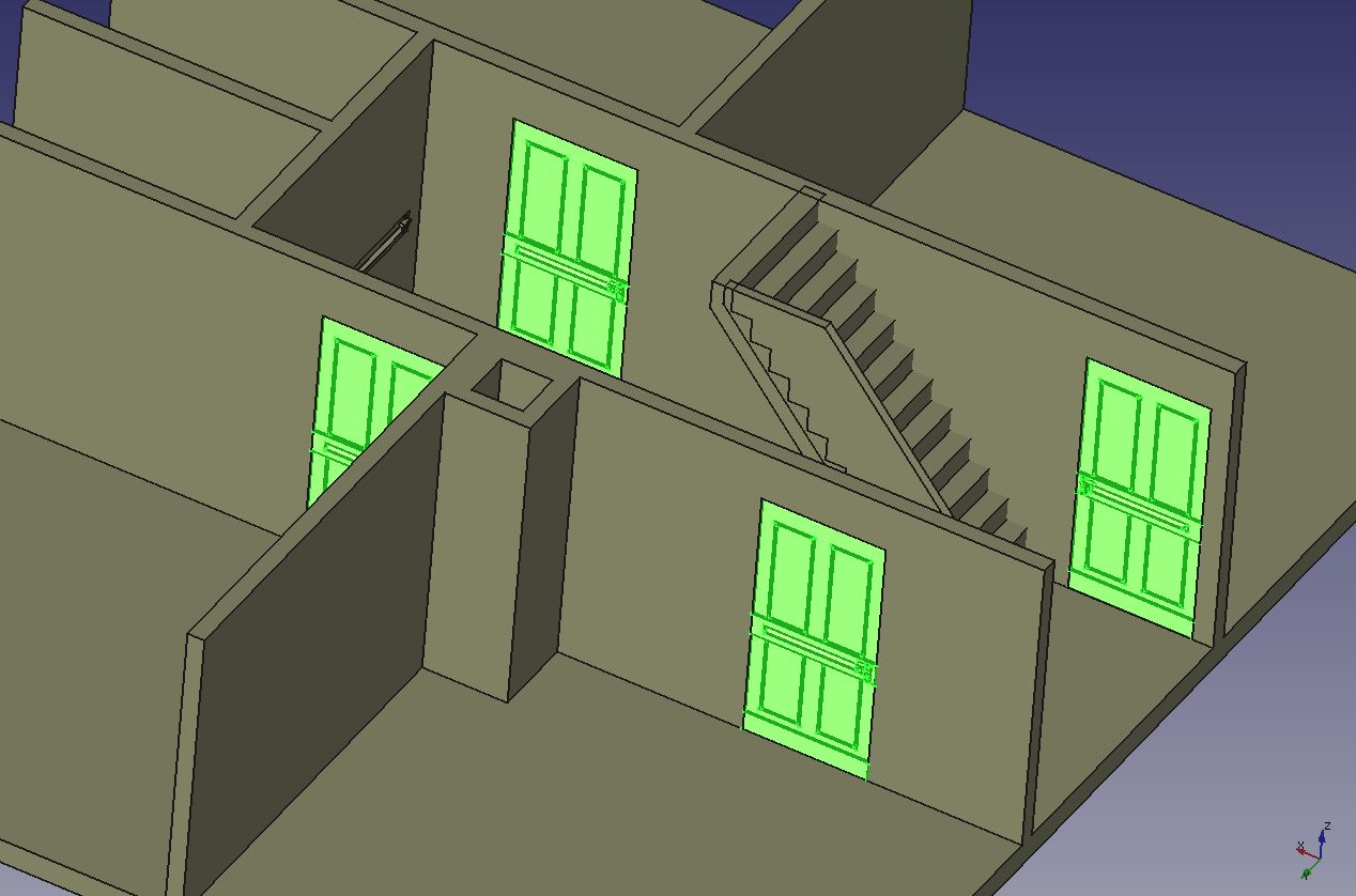 Wohnhaus EG Konstruktion