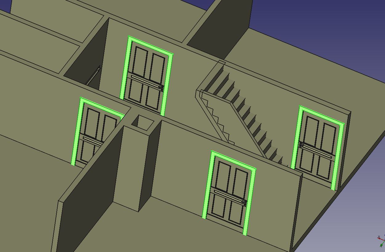 Wohnhaus EG Konstruktion