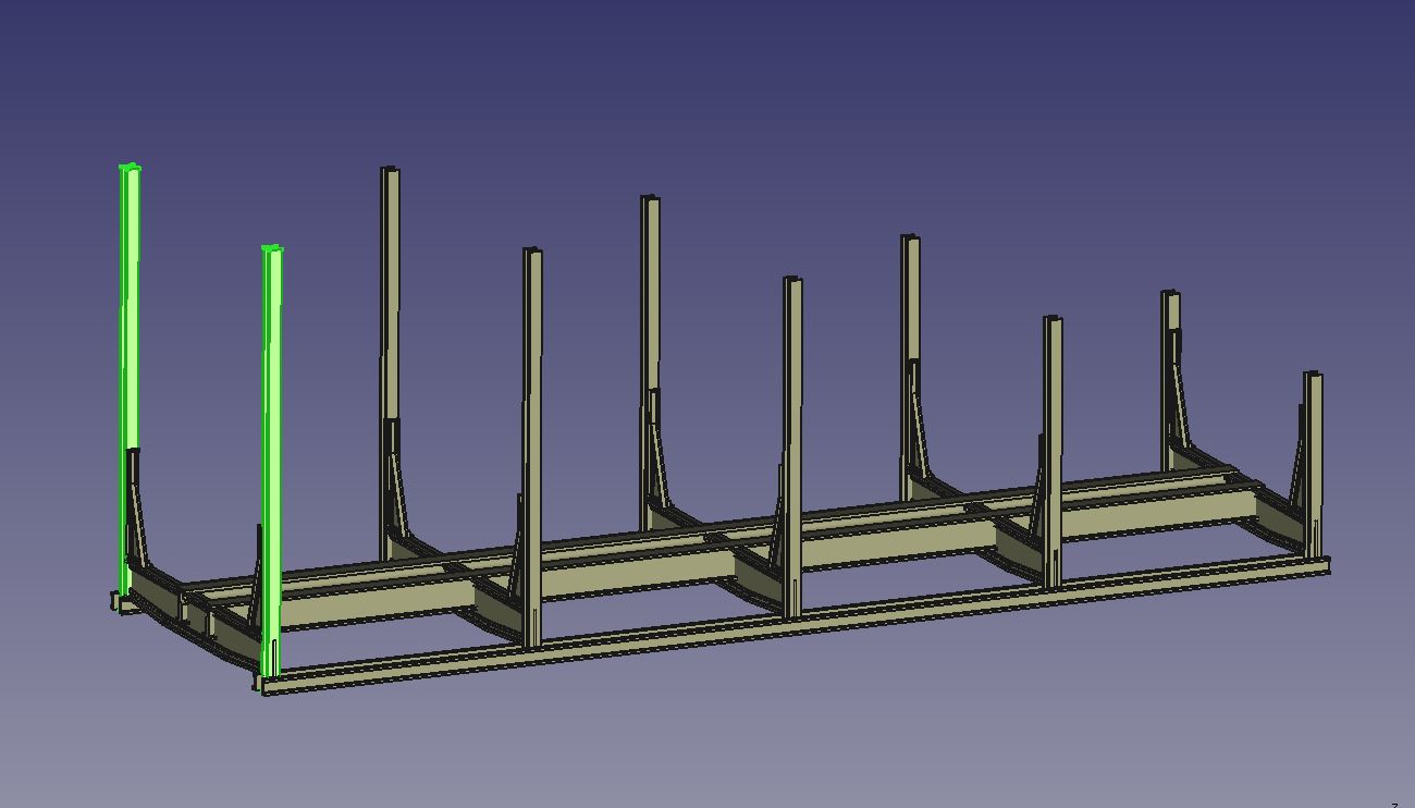 Bogenbr�cke erstes Drittel