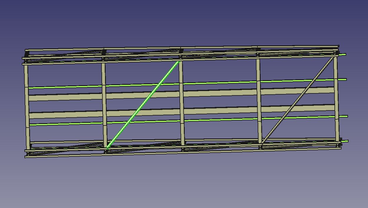 Bogenbr�cke erstes Drittel