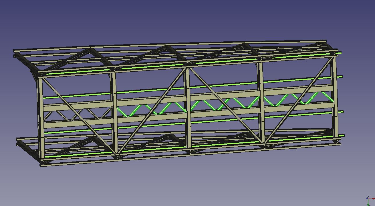 Bogenbr�cke erstes Drittel