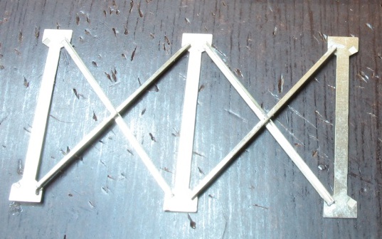 Bild 9: Oberer Windverband f�r das Testteil