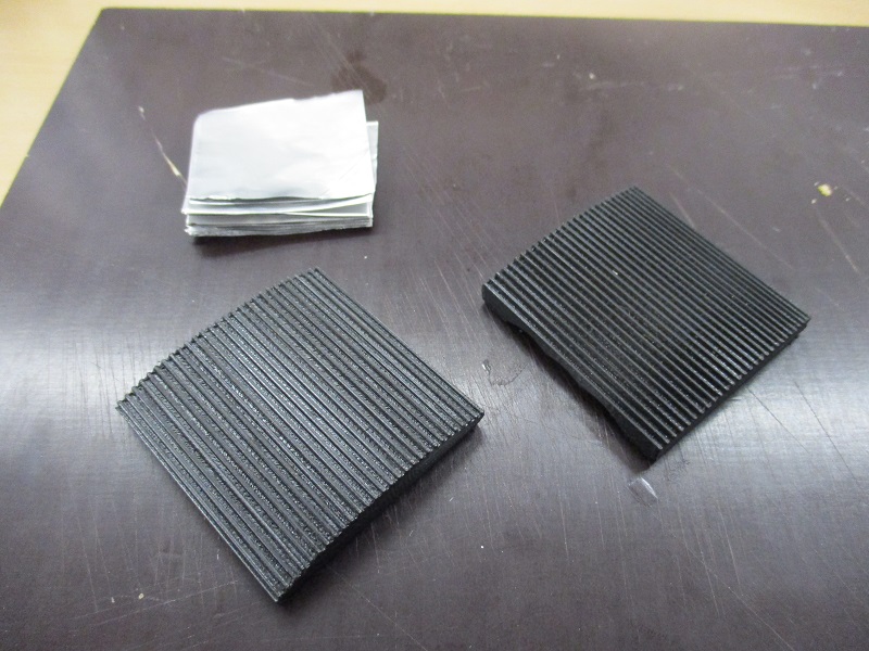 Aluminiumfolie und Werkzeug