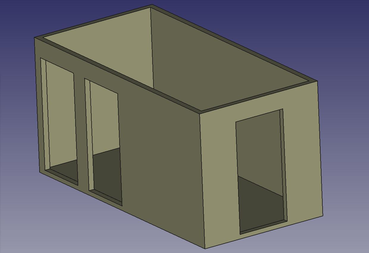 Trafostation Konstruktion