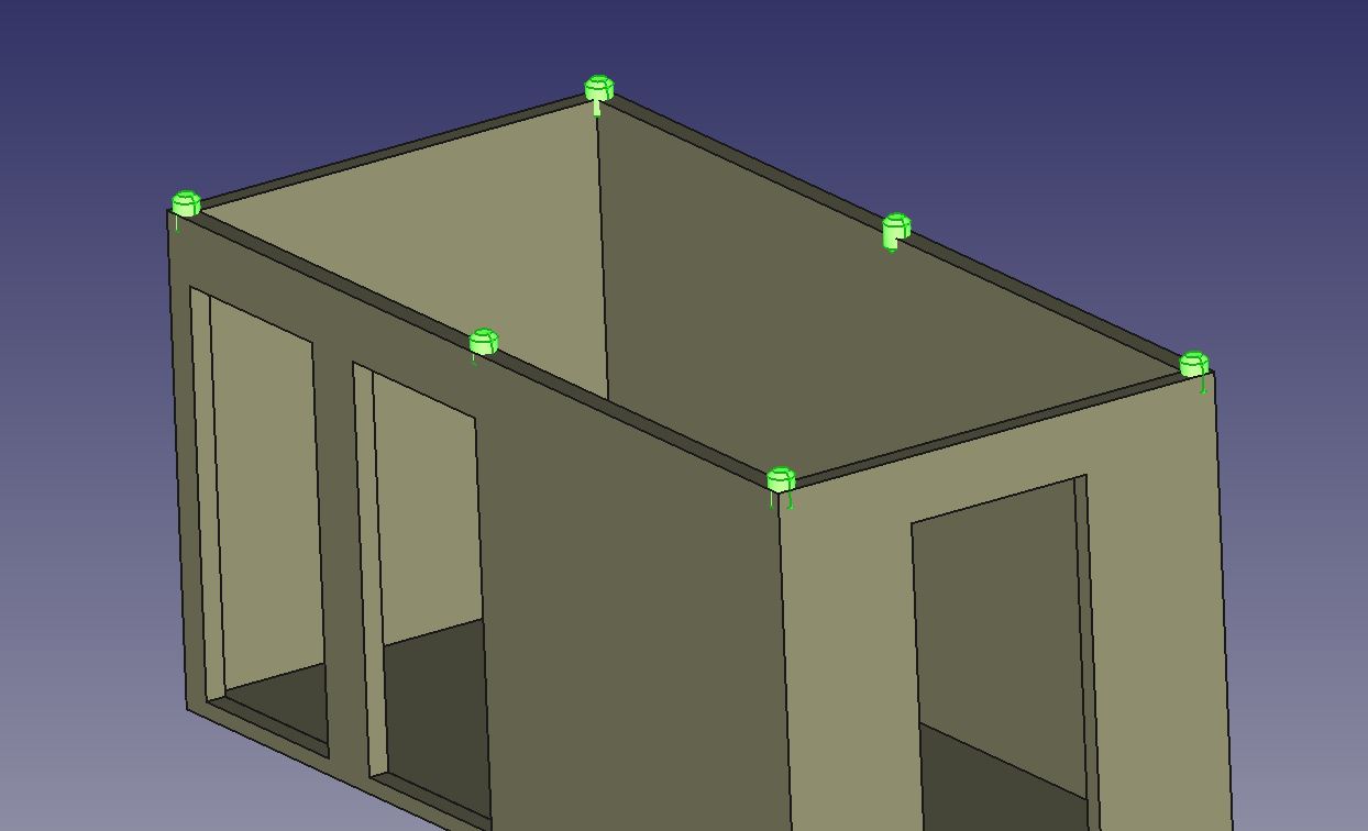 Trafostation Konstruktion