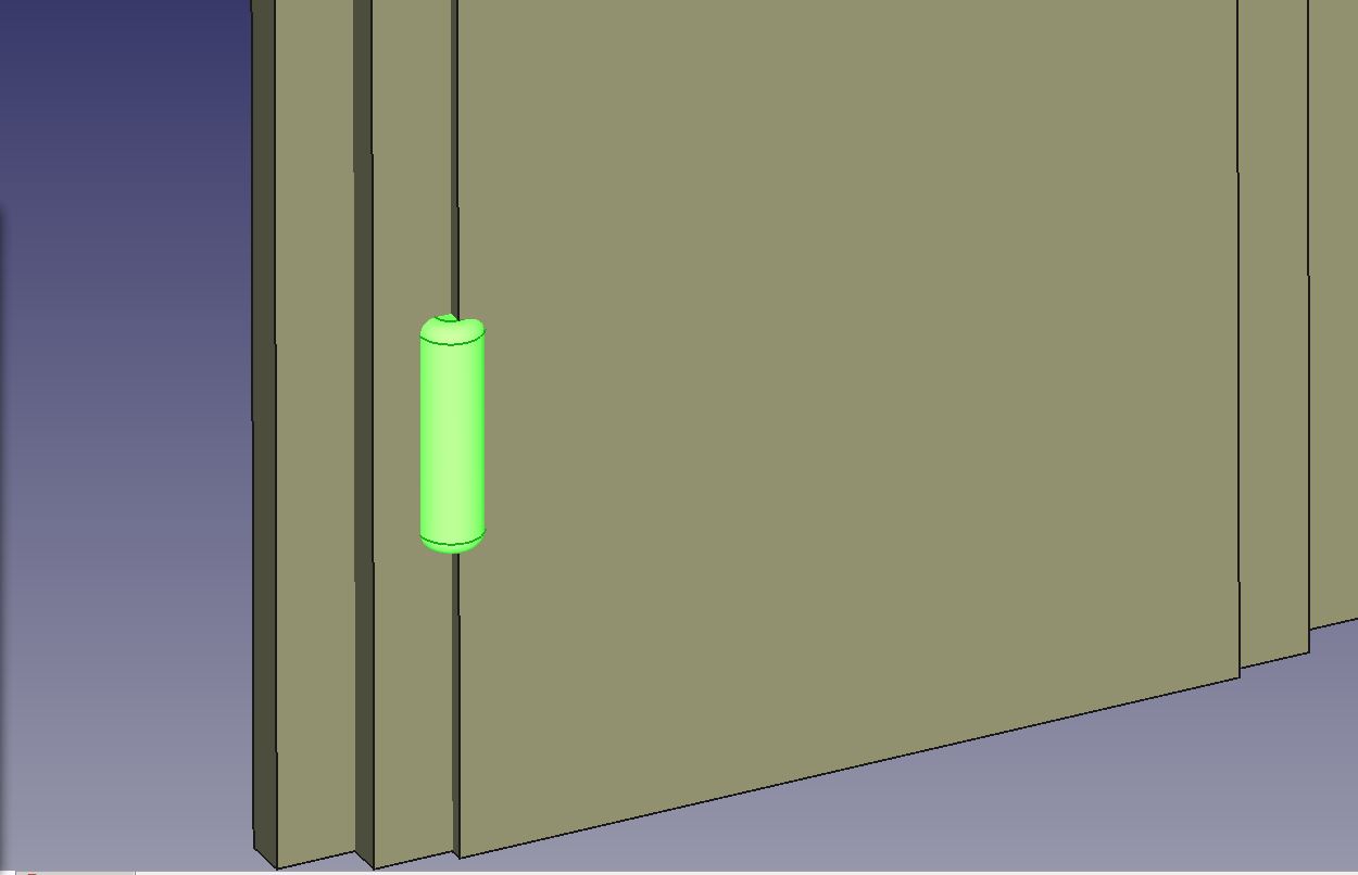 Trafostation Tuer Konstruktion