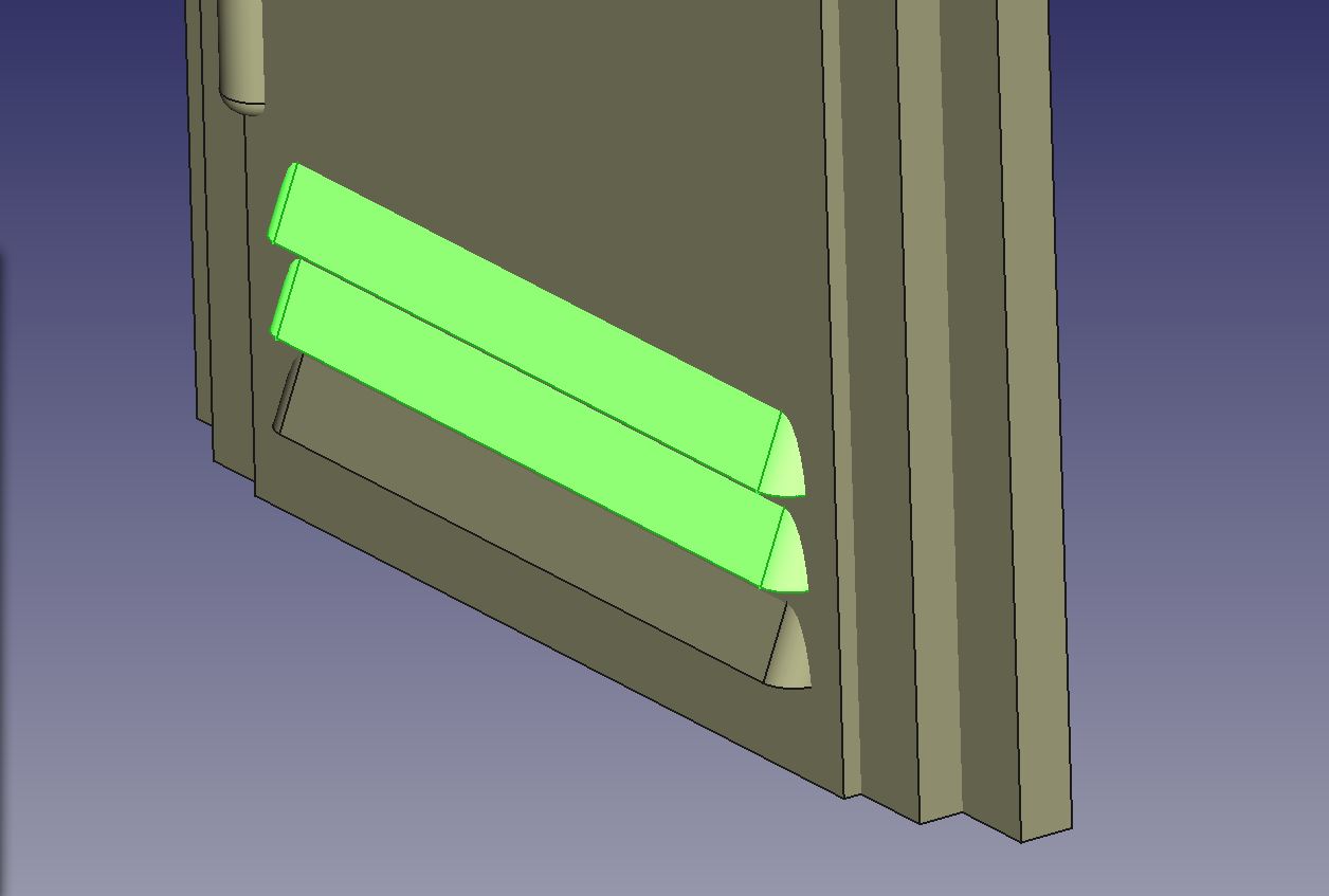 Trafostation Tuer Konstruktion