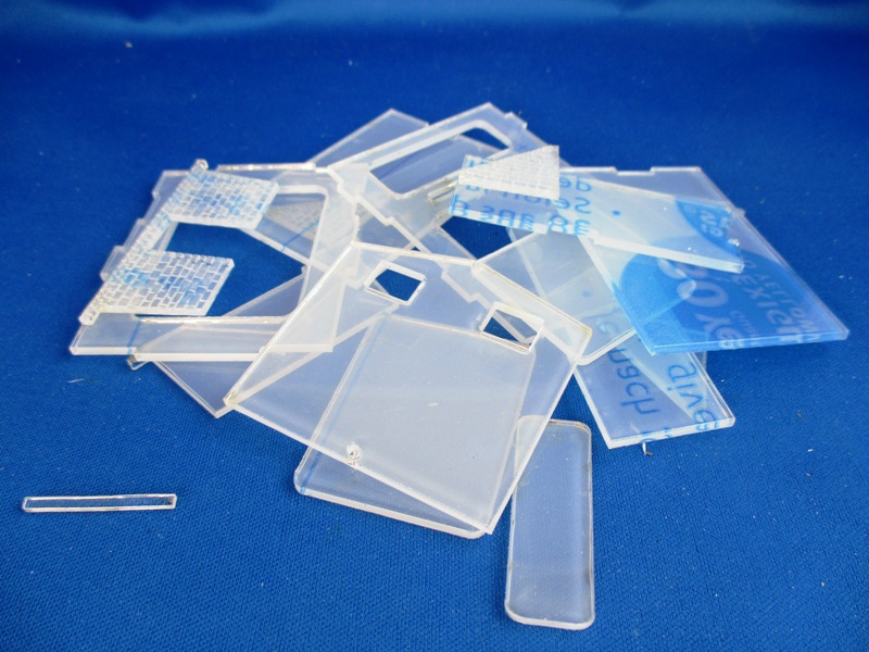 Einzelteile des Wasserturmes