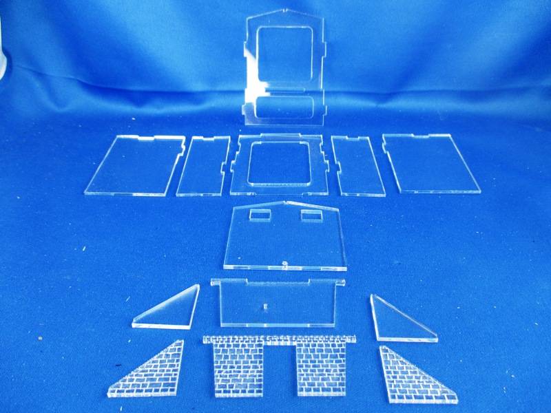 Einzelteile geordnet