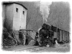 Zug am Pfaffenklingenbach