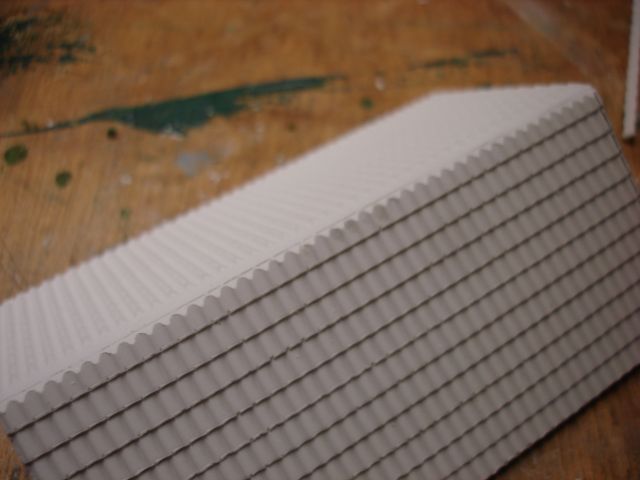 abfeilen des Firstes