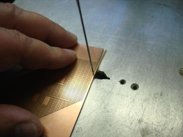 Abtrennen feiner R�nder