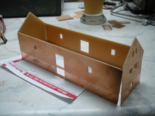 W�nde auf Karopapier ausrichten