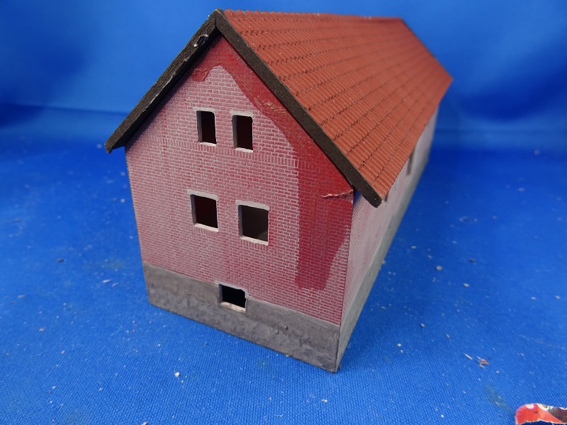 Stirnwand mit Sekundenkleber