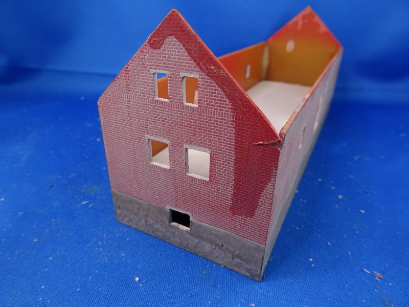 Stirnwand mit Sekundenkleber