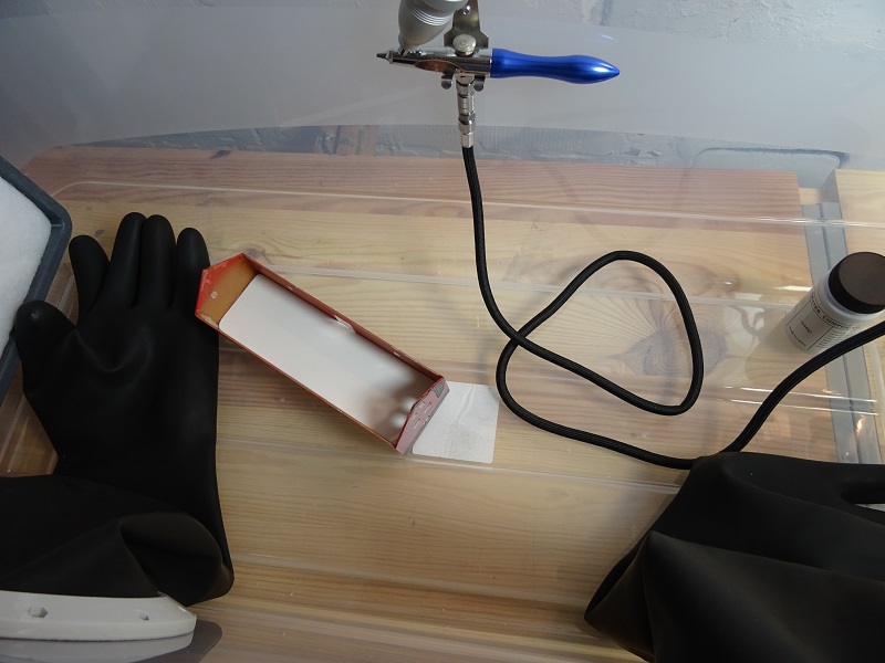 Stirnwand mit Sekundenkleber