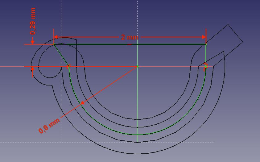 Abschlu� der Regenrinne