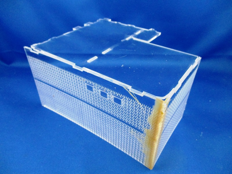 Geb�udeecke mit Dach