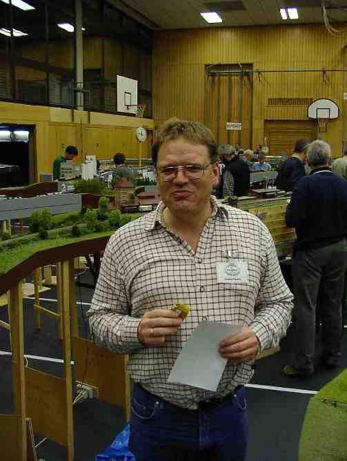 Roland w�hrend eines Fremo Treffens