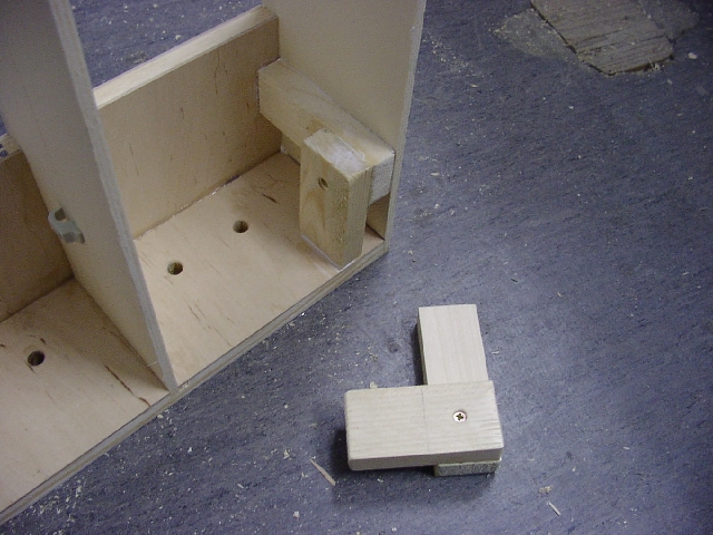 Aufnahme fr die Steckbeine