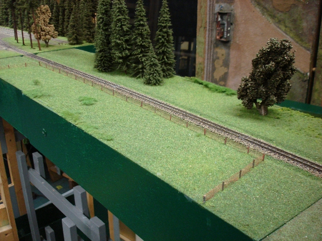 Wiese auf dem Flexmodul